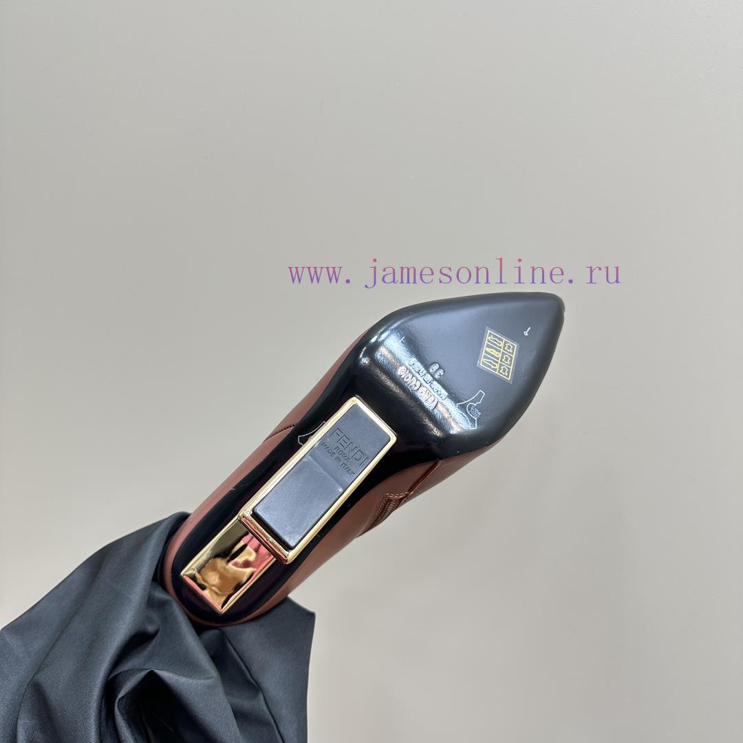 FENDI Short Boots F Thick Heel Ankle BootsThe F And Design Of The Mold Are Extremely Colorful A t69hpi3o - Image 11