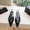 YSL Saint Laurent SAINT LAURENT 2024 Pointed Flat SandalsWho Loves These Retro Animal Patterned hveiu5xh