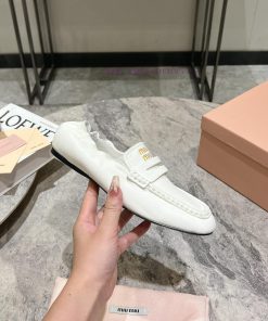 Flat Bottomed Middle Heel 10MIUMIU 25 Spring/Summer Paris Fashion Show New Product Runway Style txdckpu7