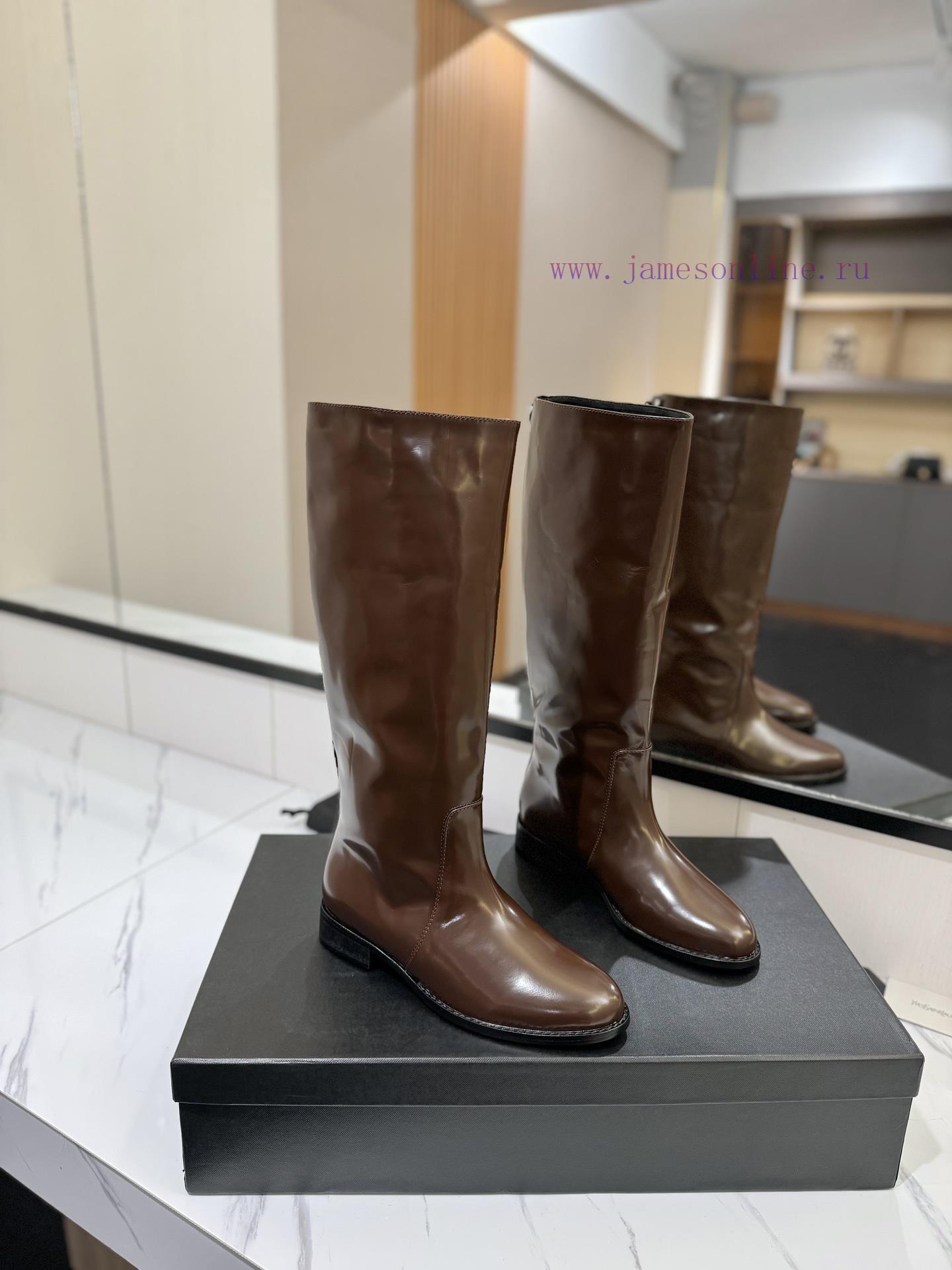 Saint Laurent YSL High-heeled Long Boots The Latest Autumn And Winter Version Of The Year Have v24ueir4 - Image 2