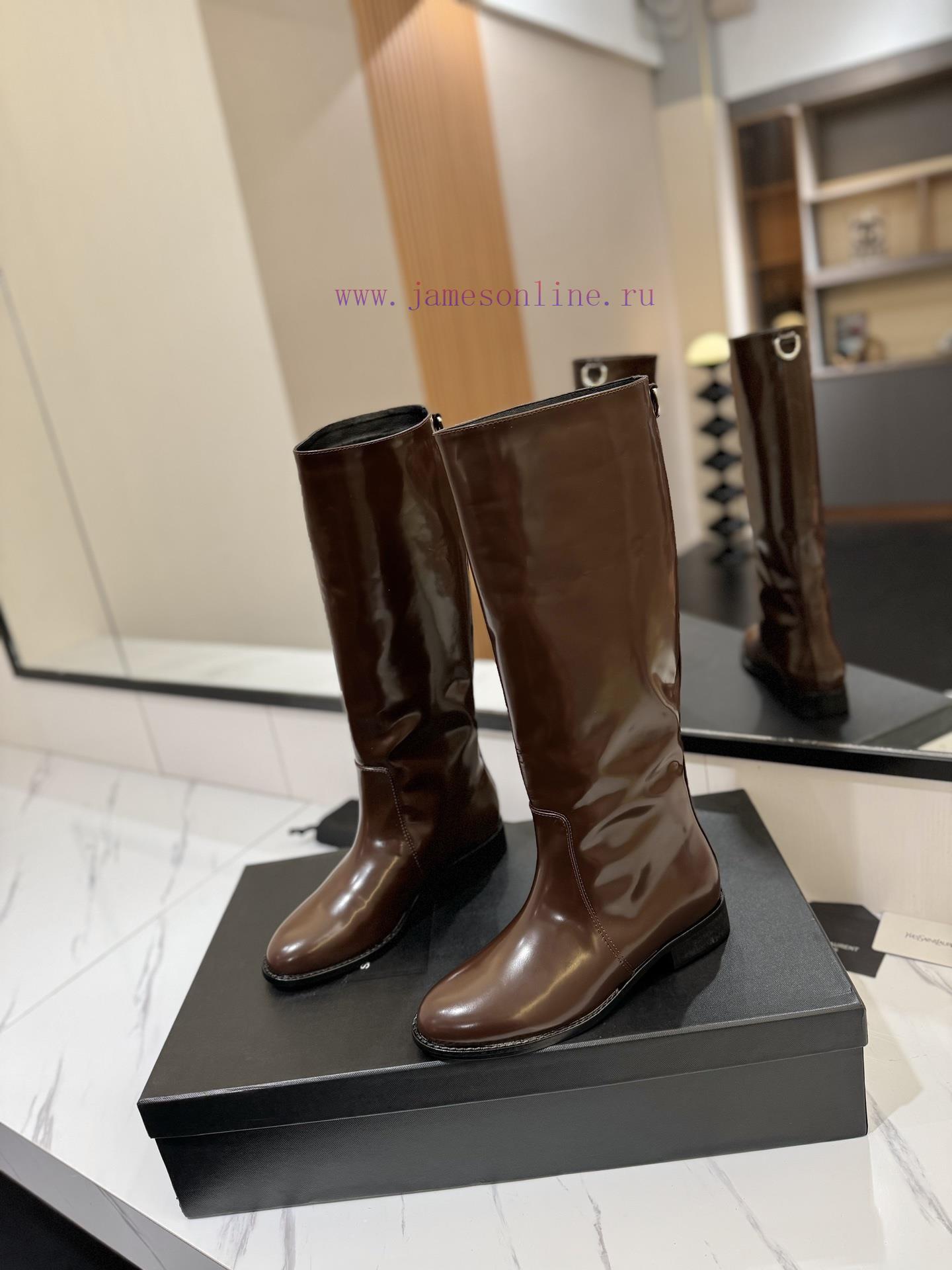 Saint Laurent YSL High-heeled Long Boots The Latest Autumn And Winter Version Of The Year Have v24ueir4 - Image 3