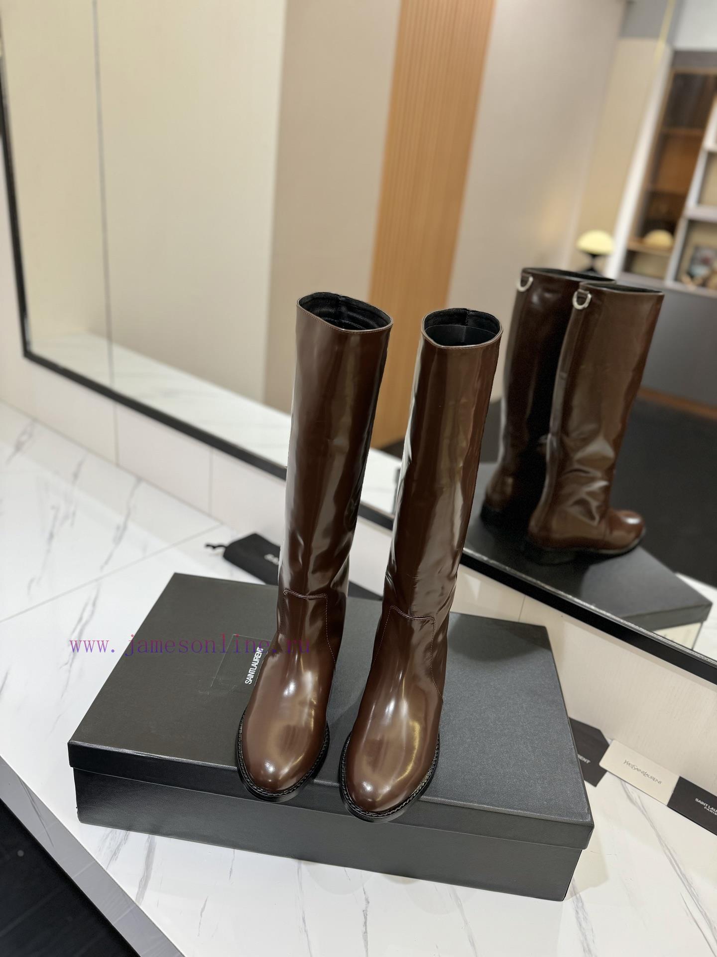 Saint Laurent YSL High-heeled Long Boots The Latest Autumn And Winter Version Of The Year Have v24ueir4 - Image 4