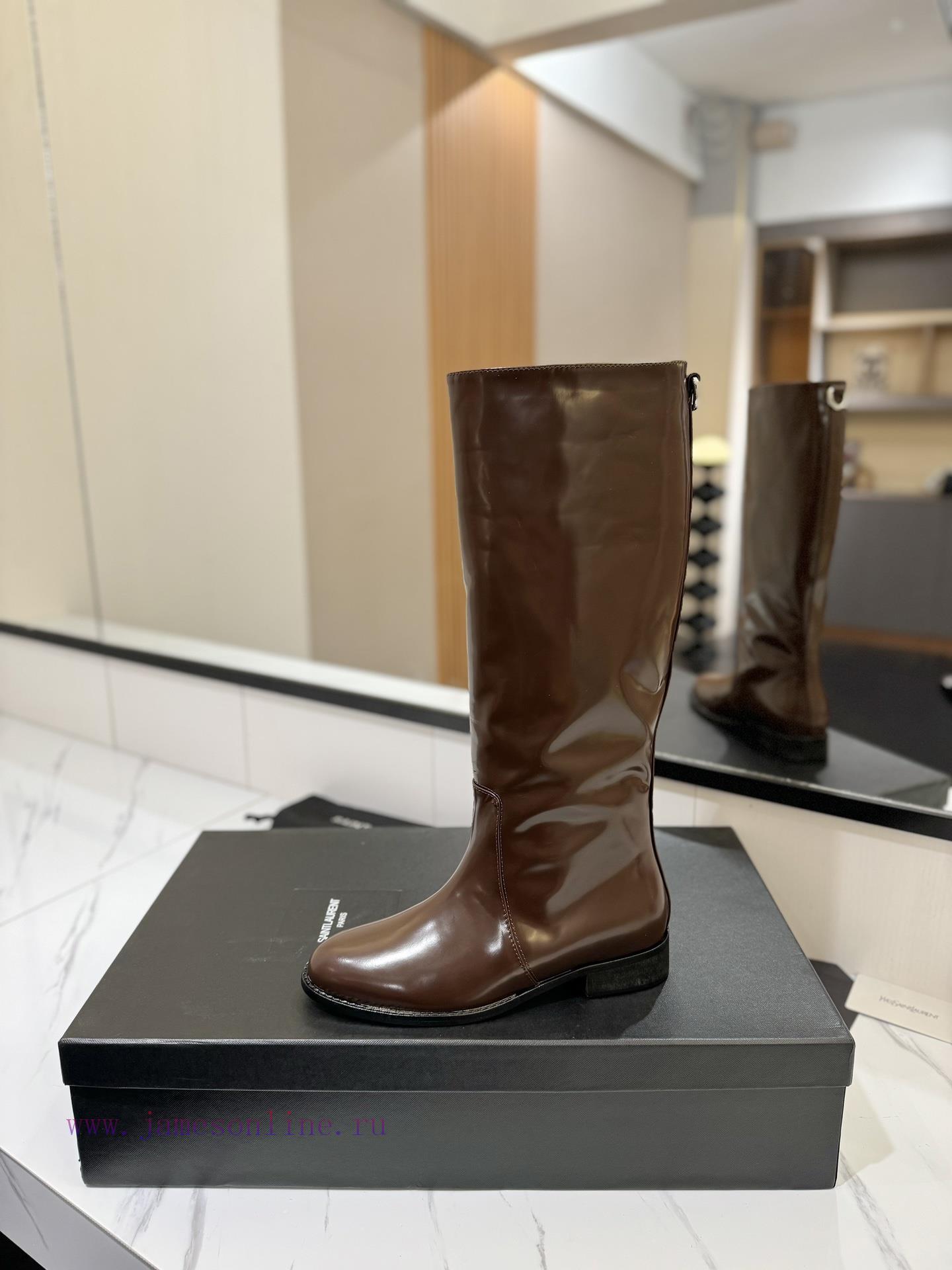 Saint Laurent YSL High-heeled Long Boots The Latest Autumn And Winter Version Of The Year Have v24ueir4 - Image 5