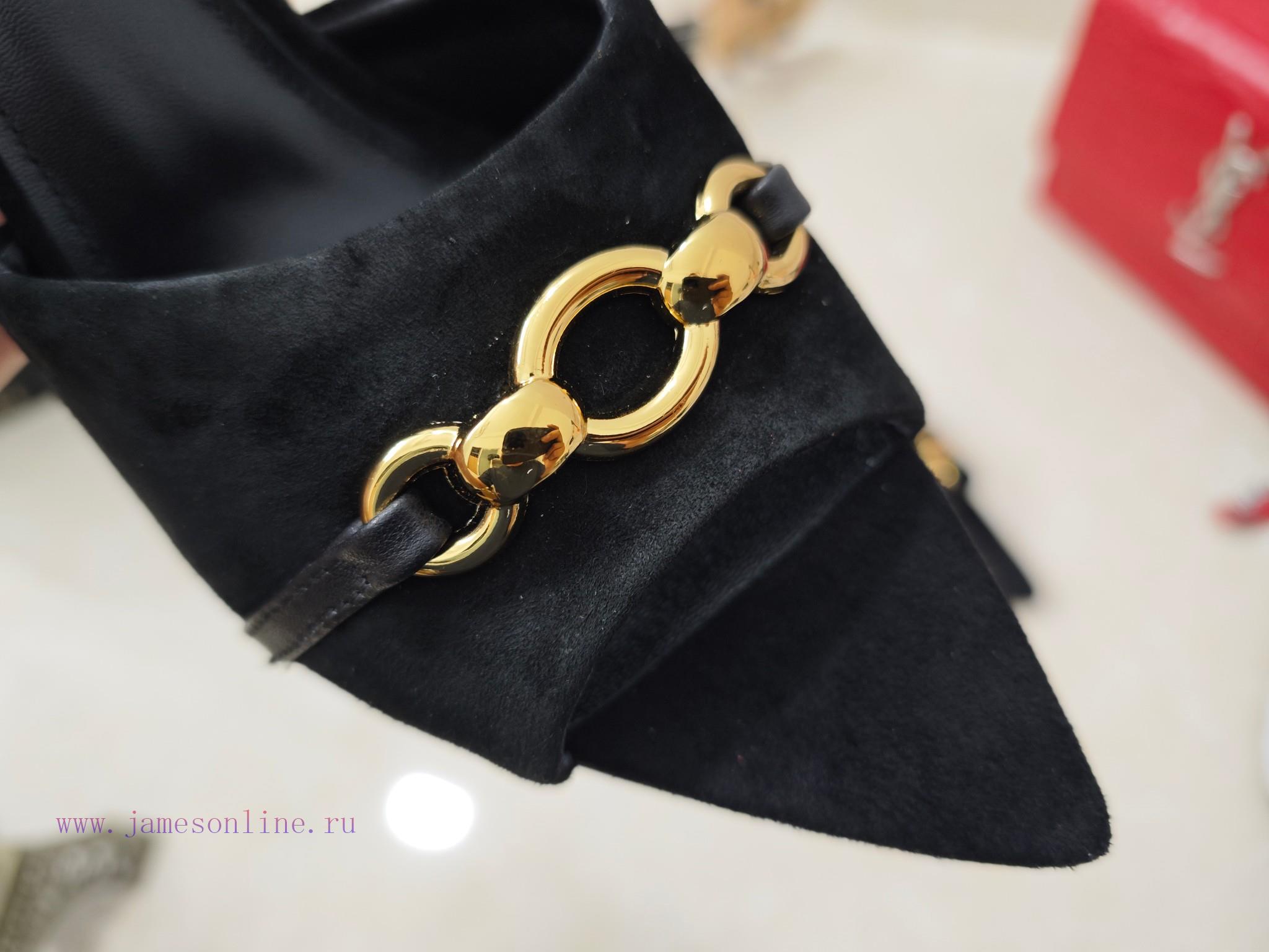 Saint Laurent Fine Heeled YSL Sandals In Early Spring 2025 Synchronized YSL Decoration Classic 9tjpv79z - Image 8