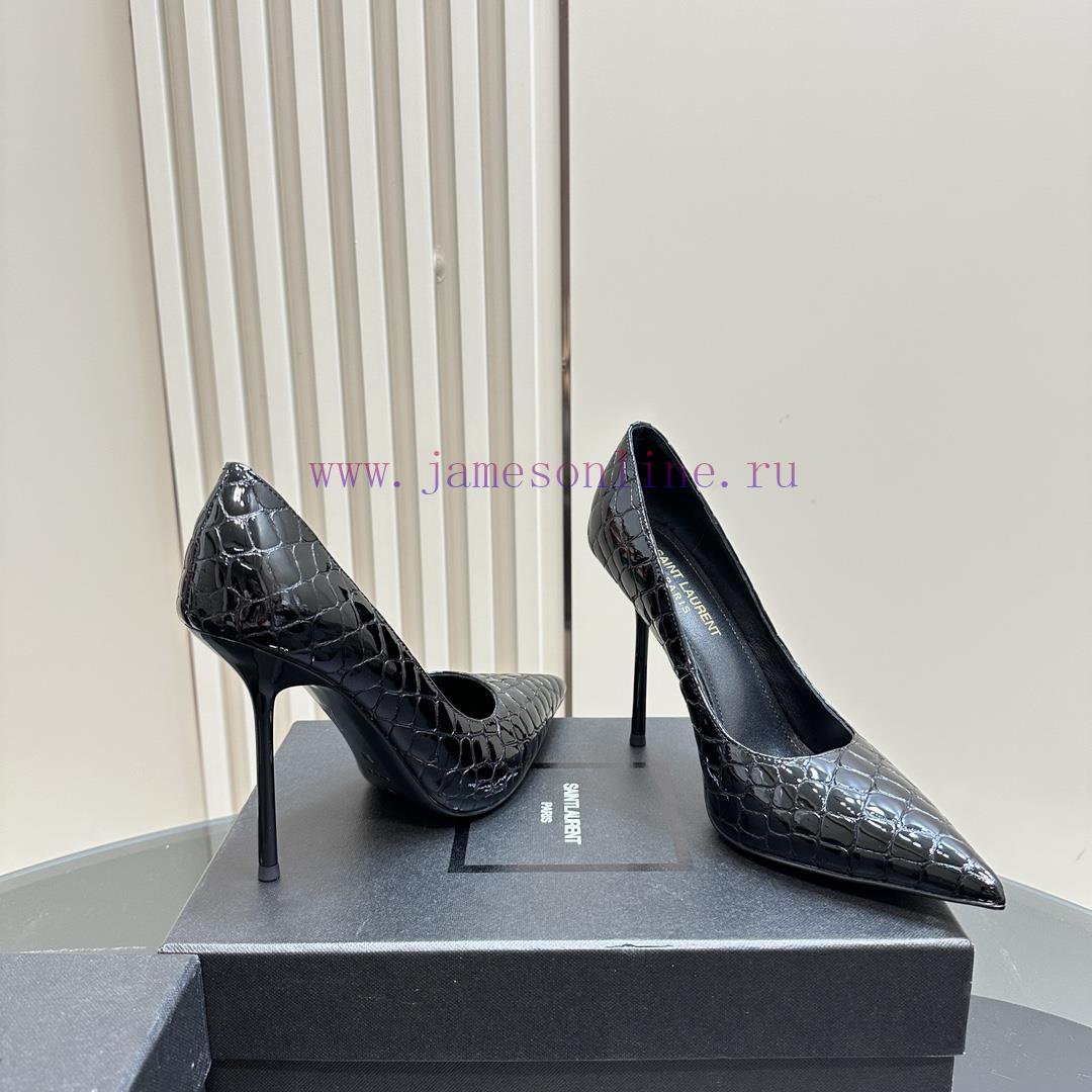 YSL Saint Laurent SS2024 High Heel Single ShoesAll Kinds Of Small Skirts Are Not Picky To Match rbthecua - Image 7