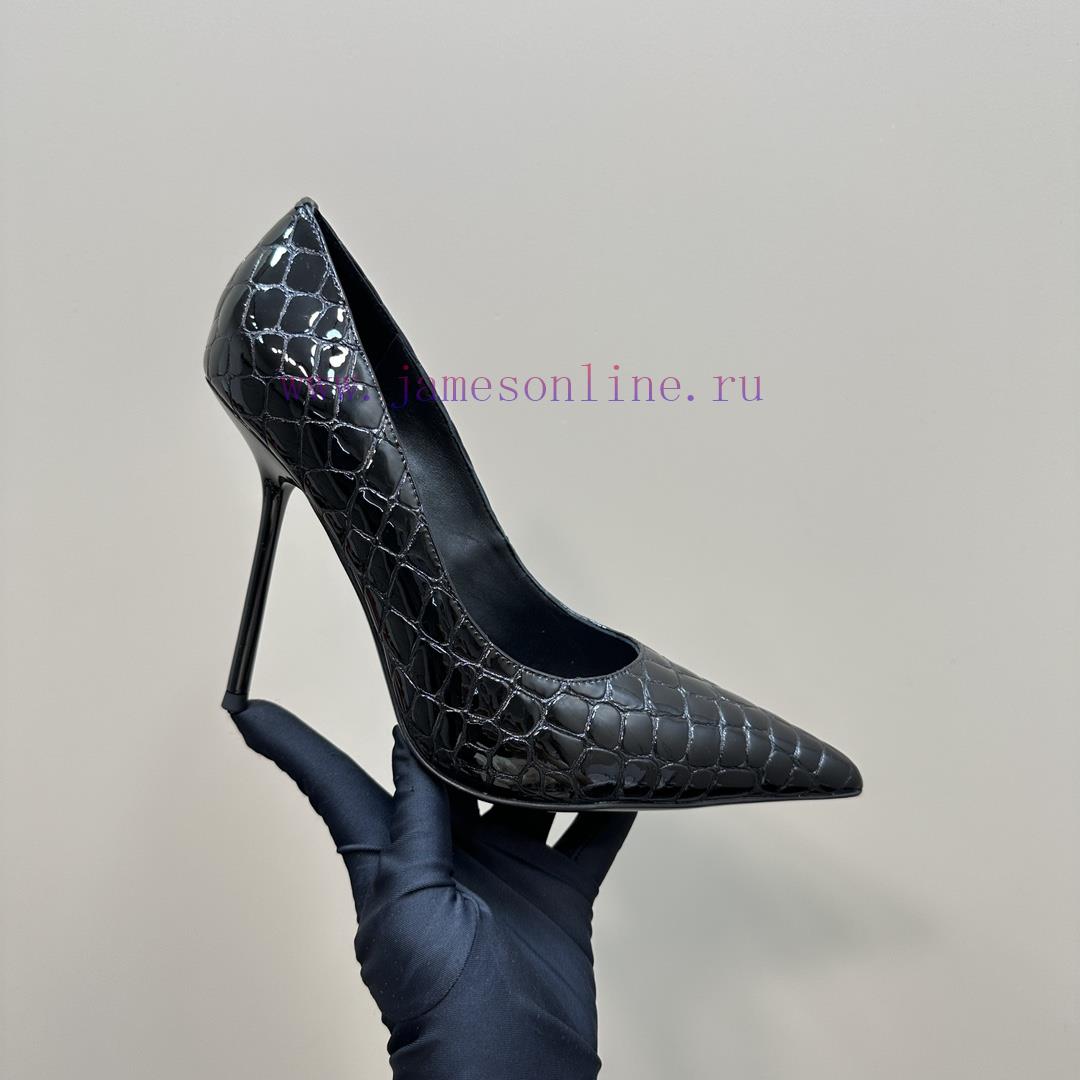 YSL Saint Laurent SS2024 High Heel Single ShoesAll Kinds Of Small Skirts Are Not Picky To Match rbthecua - Image 8