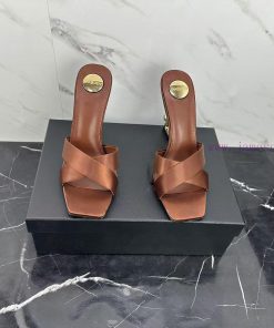 Saint Laurent24 New Products Square Toe High Heels Are Simply Perfect And Easy To HandleReal Si dk5jyke1