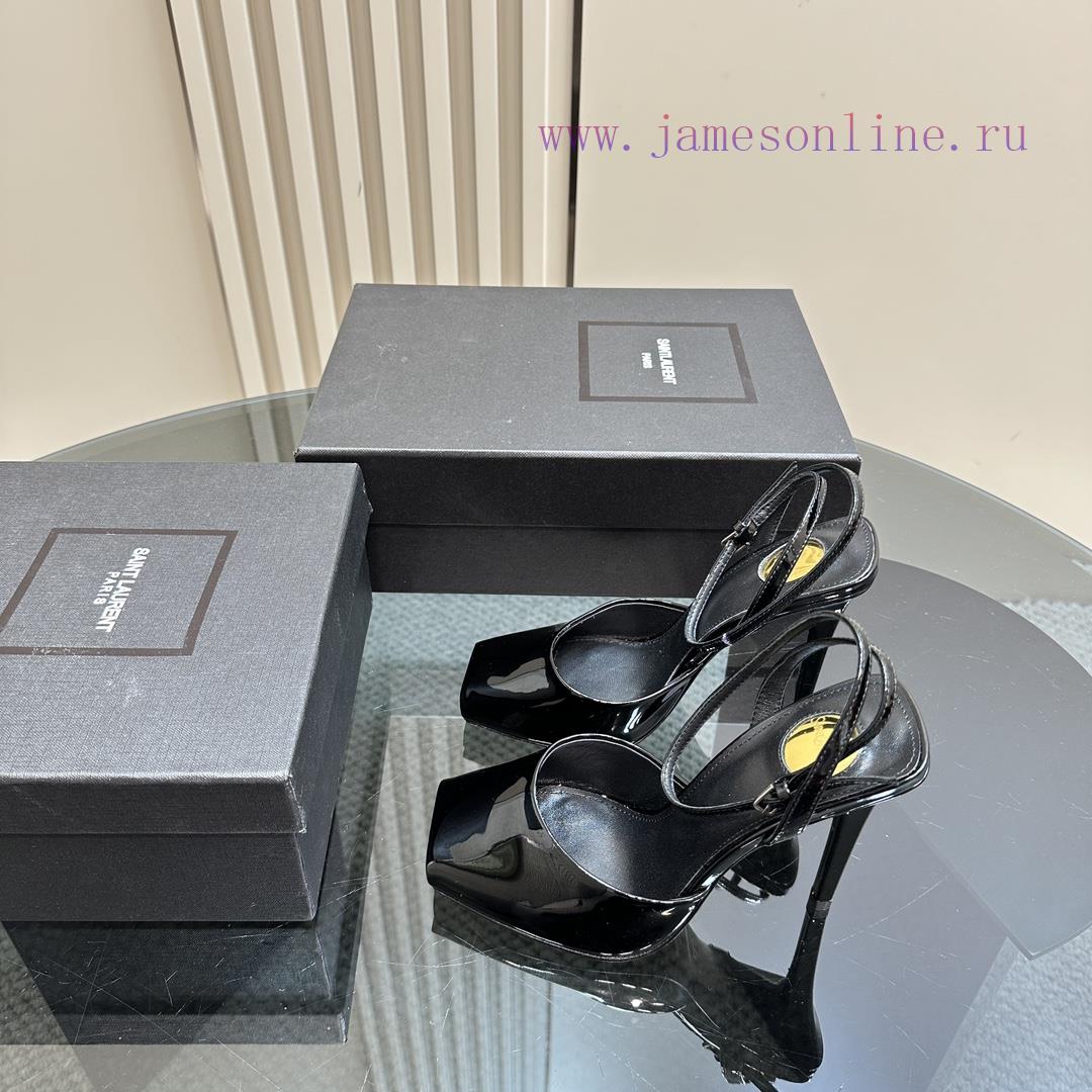 Saint Laurent 25/Spring/Summer HeatThe Brand New Square Toe Single Shoes Are Simple Yet Have A u385f077 - Image 2