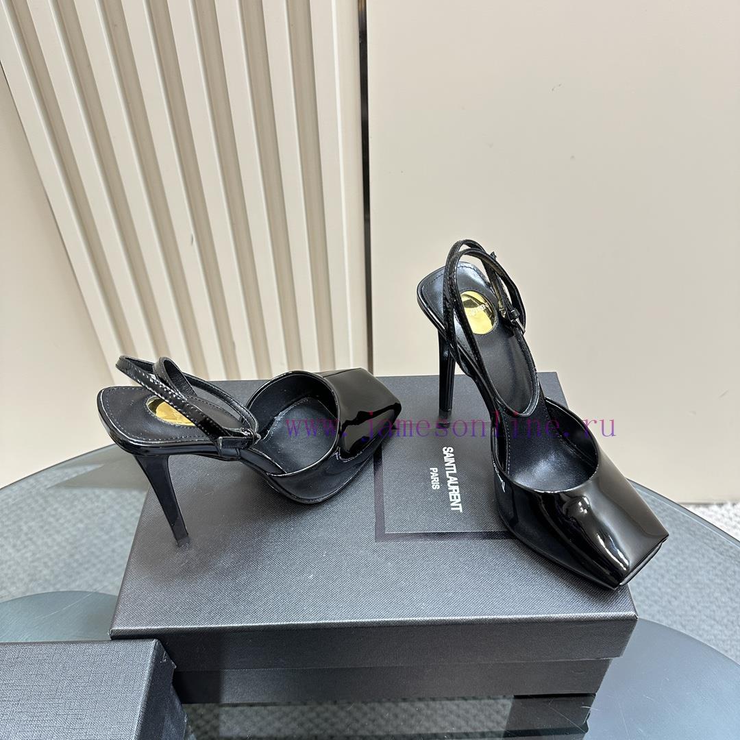 Saint Laurent 25/Spring/Summer HeatThe Brand New Square Toe Single Shoes Are Simple Yet Have A u385f077 - Image 5