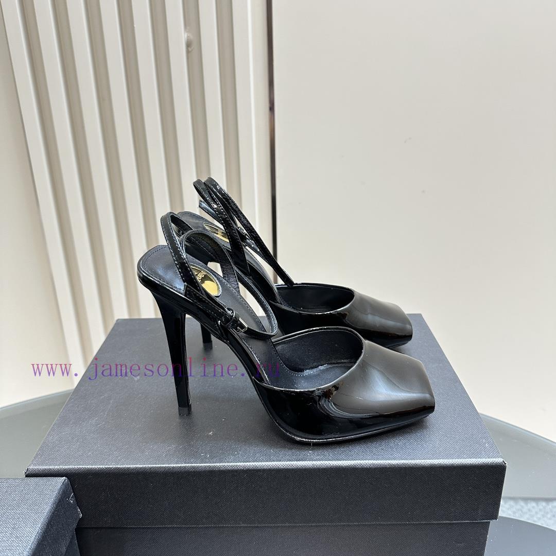 Saint Laurent 25/Spring/Summer HeatThe Brand New Square Toe Single Shoes Are Simple Yet Have A u385f077 - Image 6