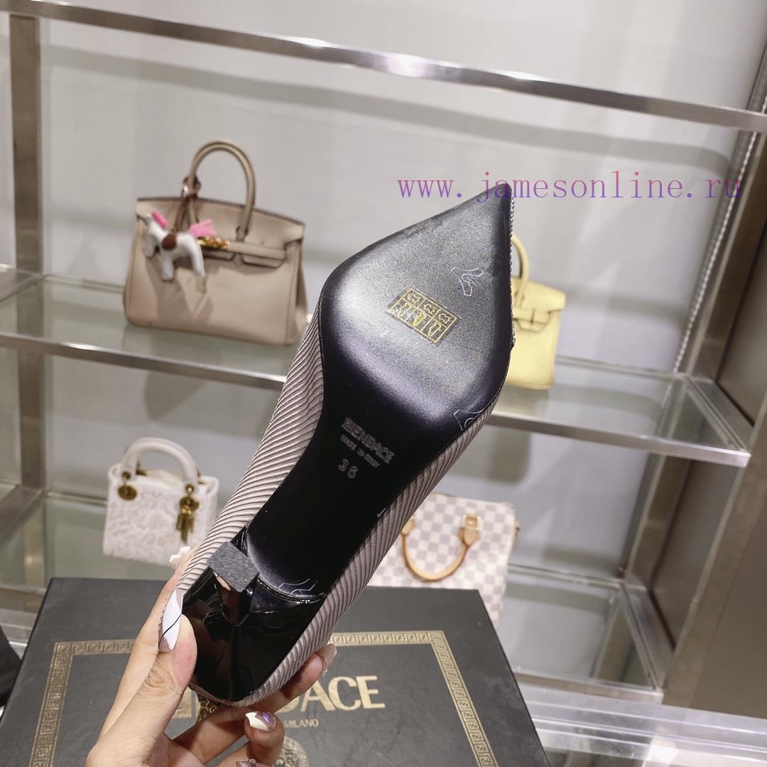 Fendi&Versace Joint CollectionOverseas Show Edition 11 Fendi&Versace Hot Diamond Stretch Knitte jthx04h1 - Image 8
