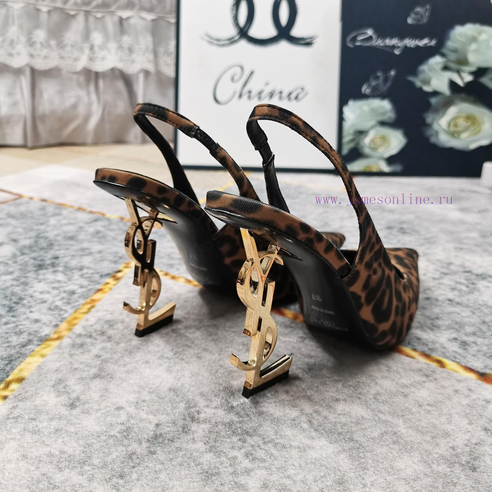 New Release - YSL Top LevelSynchronize New Logo Letters And High-heeled Sandals On The Official 3ofuvarw - Image 9