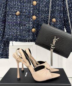 Saint Laurent YSL Saint Laurent 25ssSexy High-heeled Sandals And SlippersIt's Really For Sister c69ns3xf