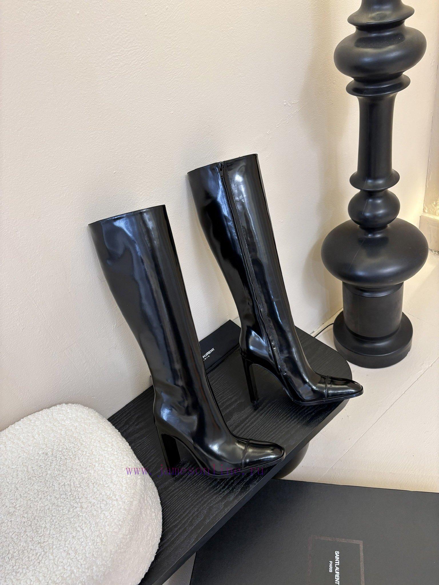 Saint Laurent High BootsThe Pointed Toe And Fine Heel Of The Single Item Complement Each Other o0bo3m05 - Image 5