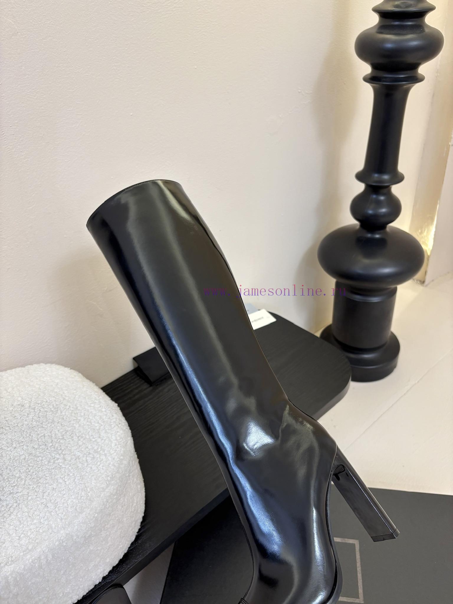Saint Laurent High BootsThe Pointed Toe And Fine Heel Of The Single Item Complement Each Other o0bo3m05 - Image 9
