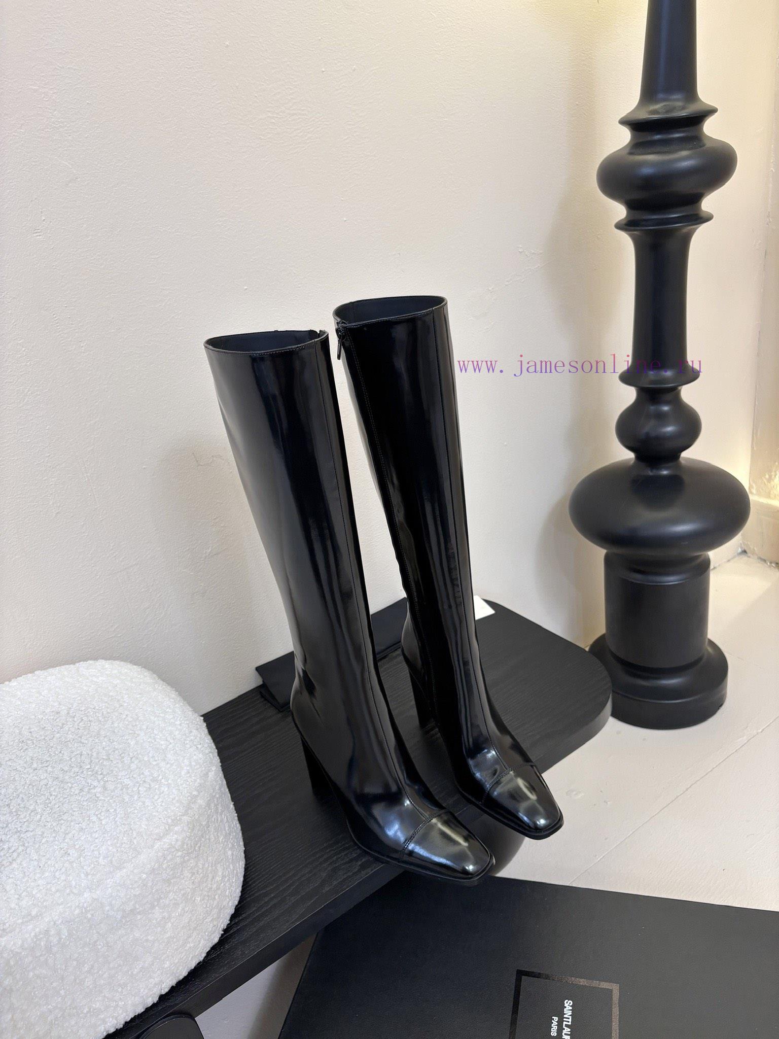 Saint Laurent High BootsThe Pointed Toe And Fine Heel Of The Single Item Complement Each Other o0bo3m05 - Image 11