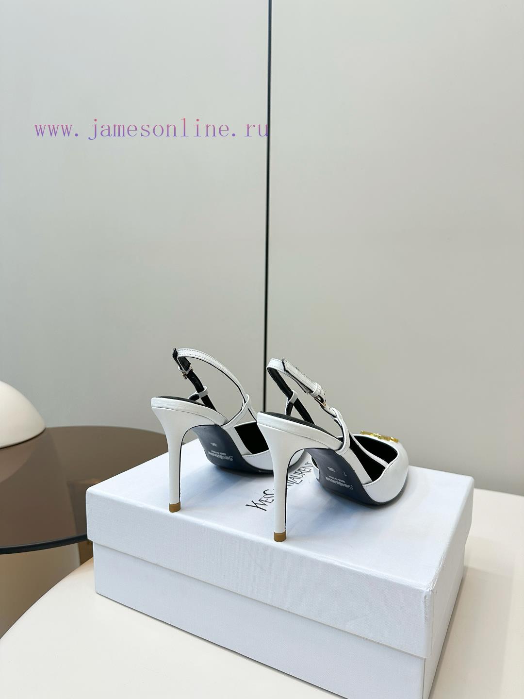 Saint Laurent YSL Sexy High-heeled SandalsSAINTLAURENTYSL2025 Early Spring New Saint Laurent He d4v0ig7y - Image 5