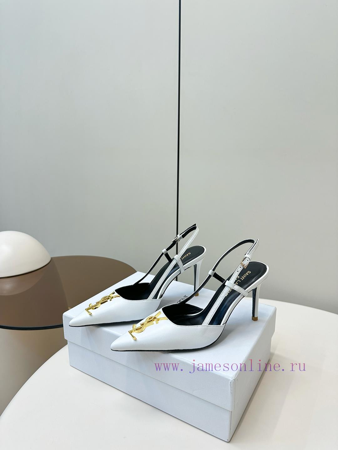 Saint Laurent YSL Sexy High-heeled SandalsSAINTLAURENTYSL2025 Early Spring New Saint Laurent He d4v0ig7y - Image 13