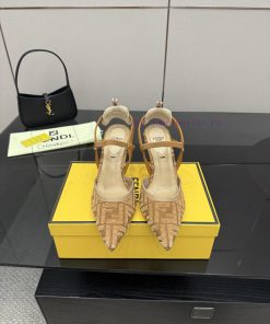 FENDI's Latest Popular Double Belt FF Decorative Jacquard FabricJacquard Fabric On The Upper Of 0mf0qkav