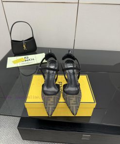 FENDI's Latest Popular Double Belt FF Decorative Jacquard FabricJacquard Fabric On The Upper Of fhowey9m