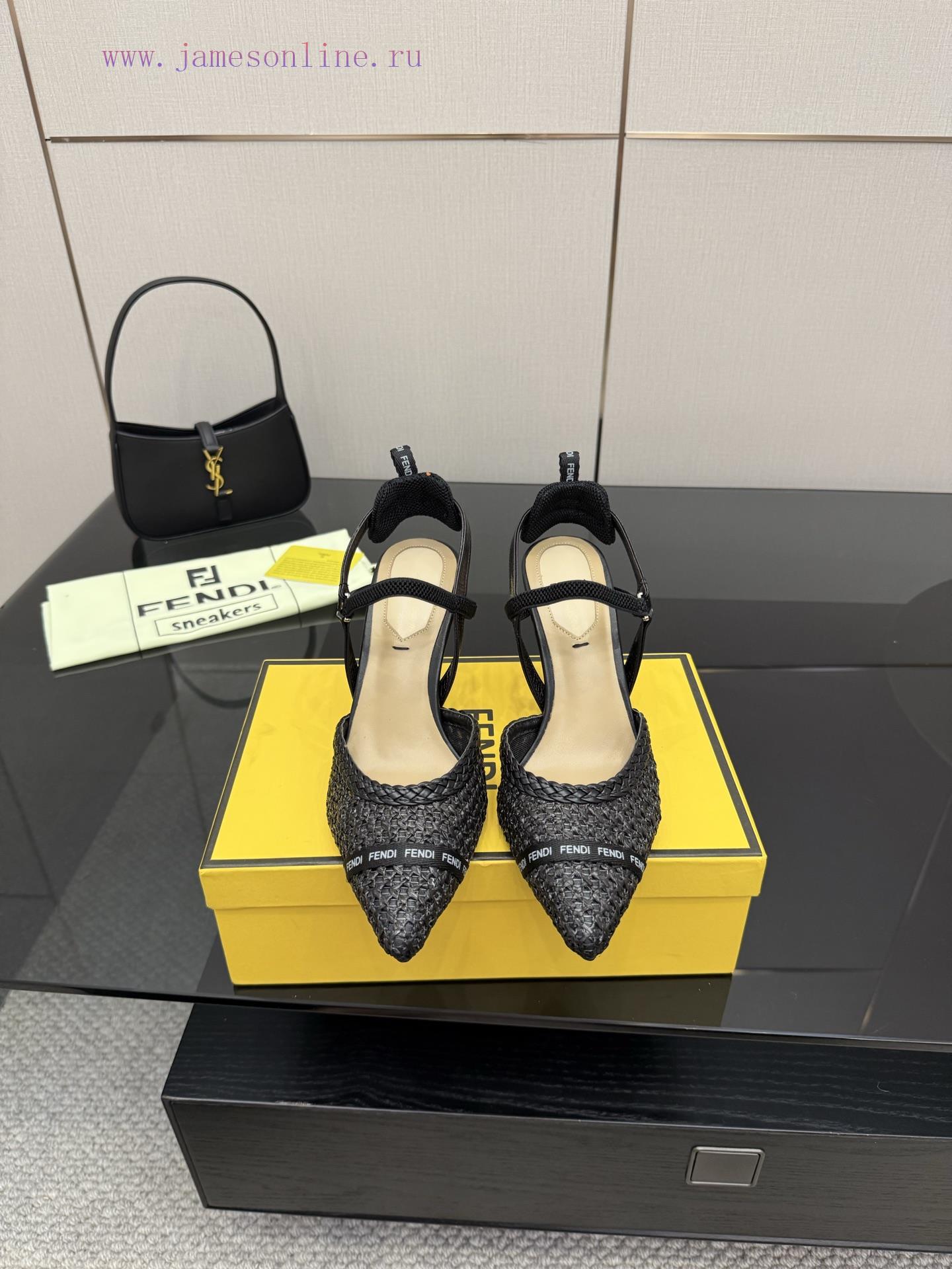 Fendi Leather Woven High HeelsThis Shoe Is Named After The Agile And Lightweight Italian Hummin 82z1di8j - Image 2