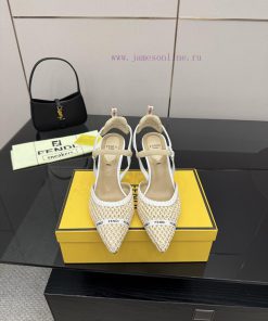 Fendi Leather Woven High HeelsThis Shoe Is Named After The Agile And Lightweight Italian Hummin yi83xaaa