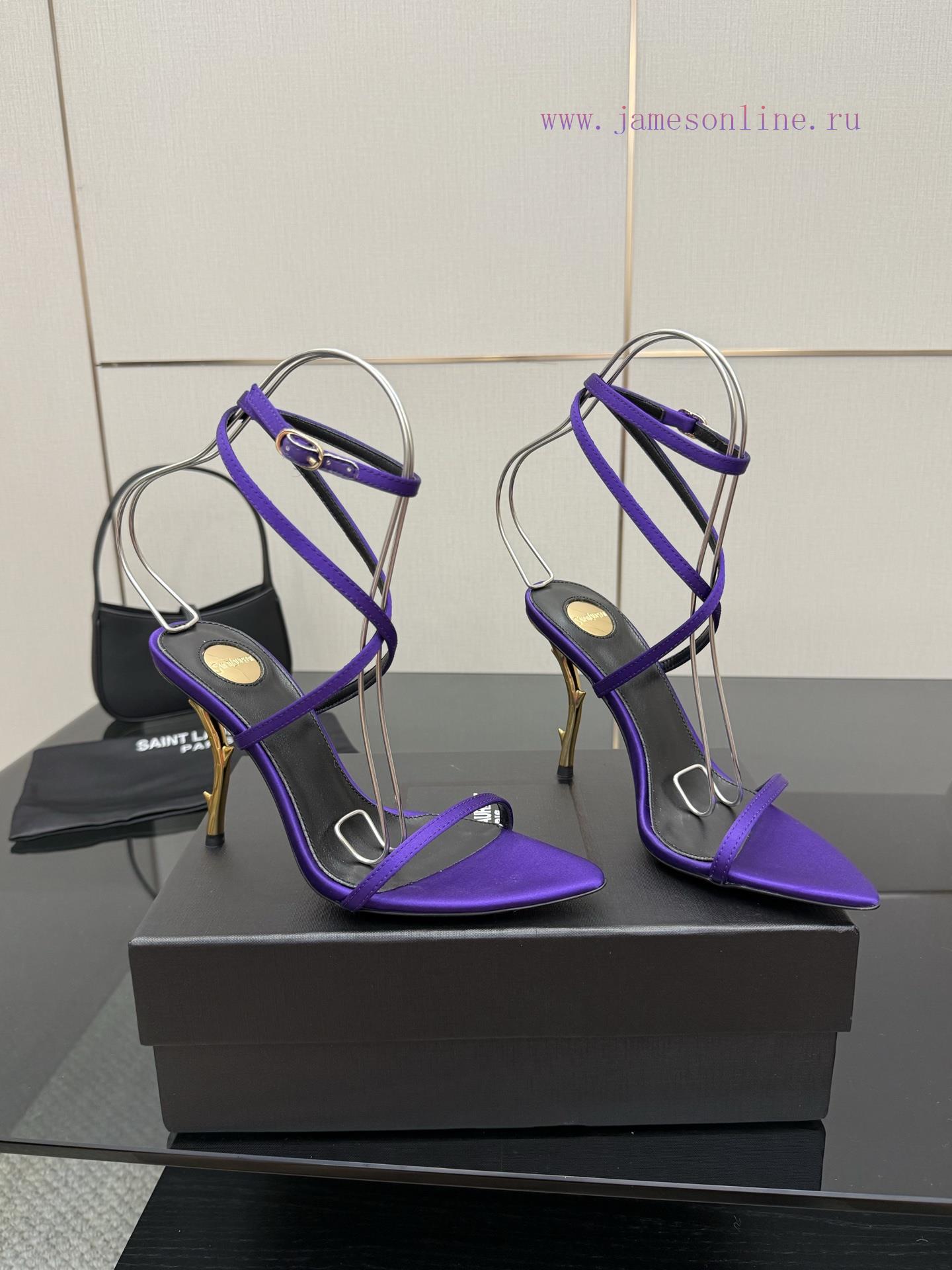 Saint Laurent | Stunningly Beautiful High Heels With ThornsWho Can Refuse YSL High Heels Claimi fybnie30