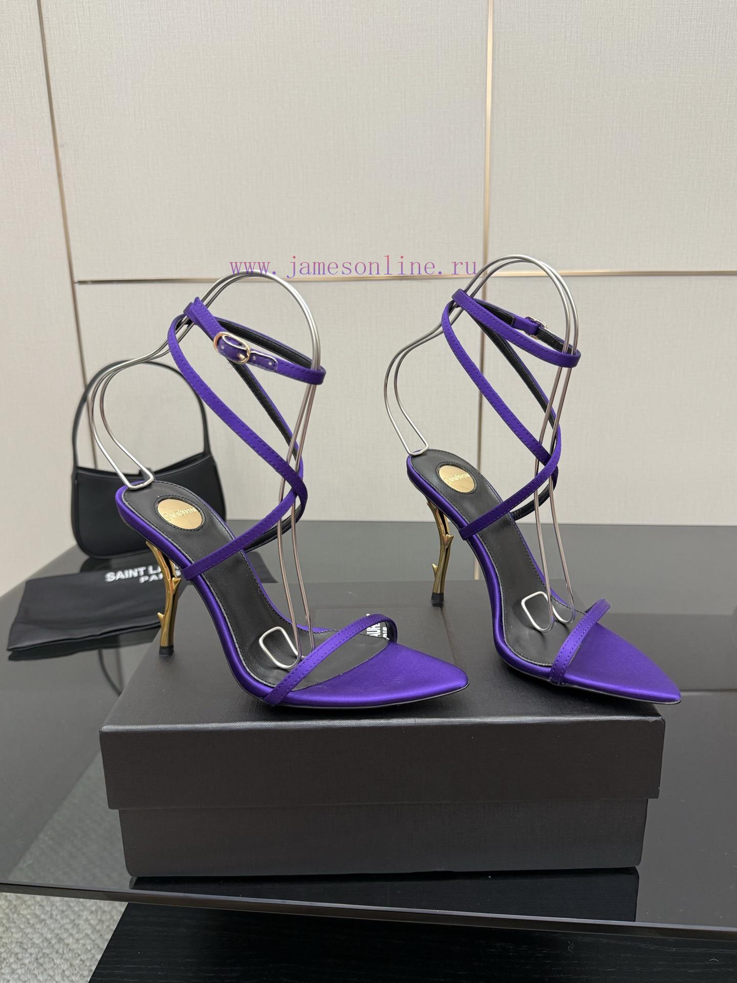 Saint Laurent | Stunningly Beautiful High Heels With ThornsWho Can Refuse YSL High Heels Claimi fybnie30 - Image 2