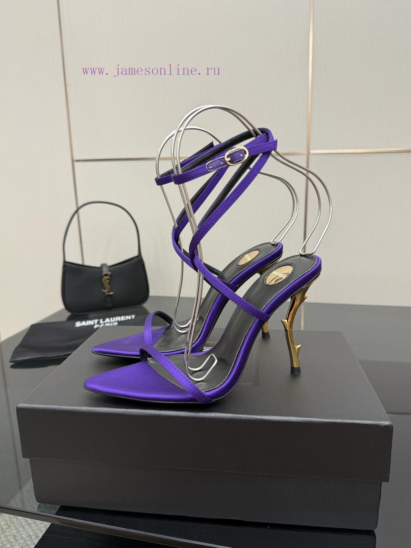Saint Laurent | Stunningly Beautiful High Heels With ThornsWho Can Refuse YSL High Heels Claimi fybnie30 - Image 3