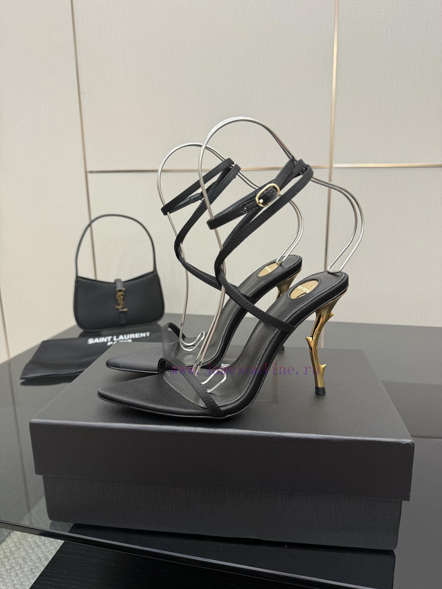 Saint Laurent | Stunningly Beautiful High Heels With ThornsWho Can Refuse YSL High Heels Claimi jqofai0z - Image 3