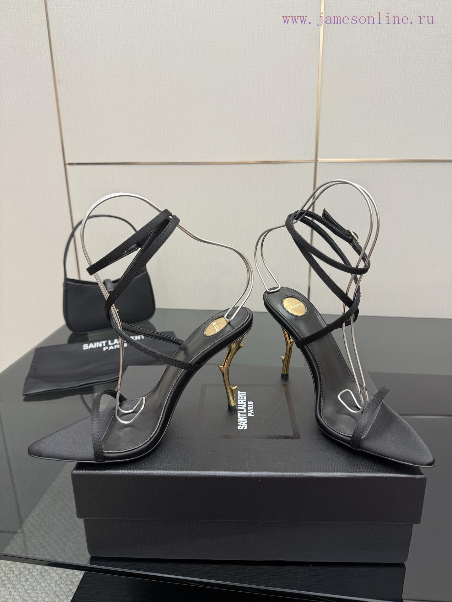 Saint Laurent | Stunningly Beautiful High Heels With ThornsWho Can Refuse YSL High Heels Claimi jqofai0z - Image 4