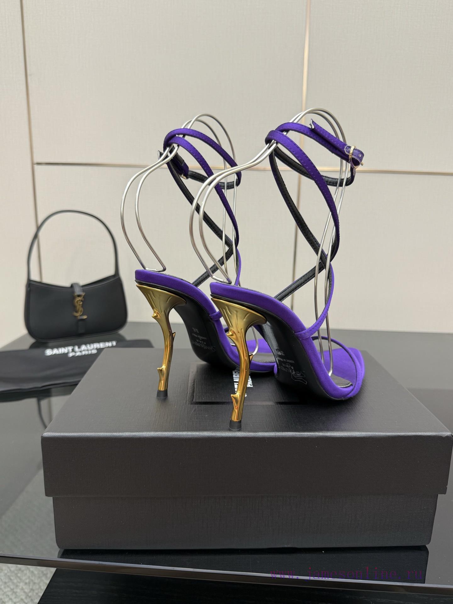Saint Laurent | Stunningly Beautiful High Heels With ThornsWho Can Refuse YSL High Heels Claimi fybnie30 - Image 5