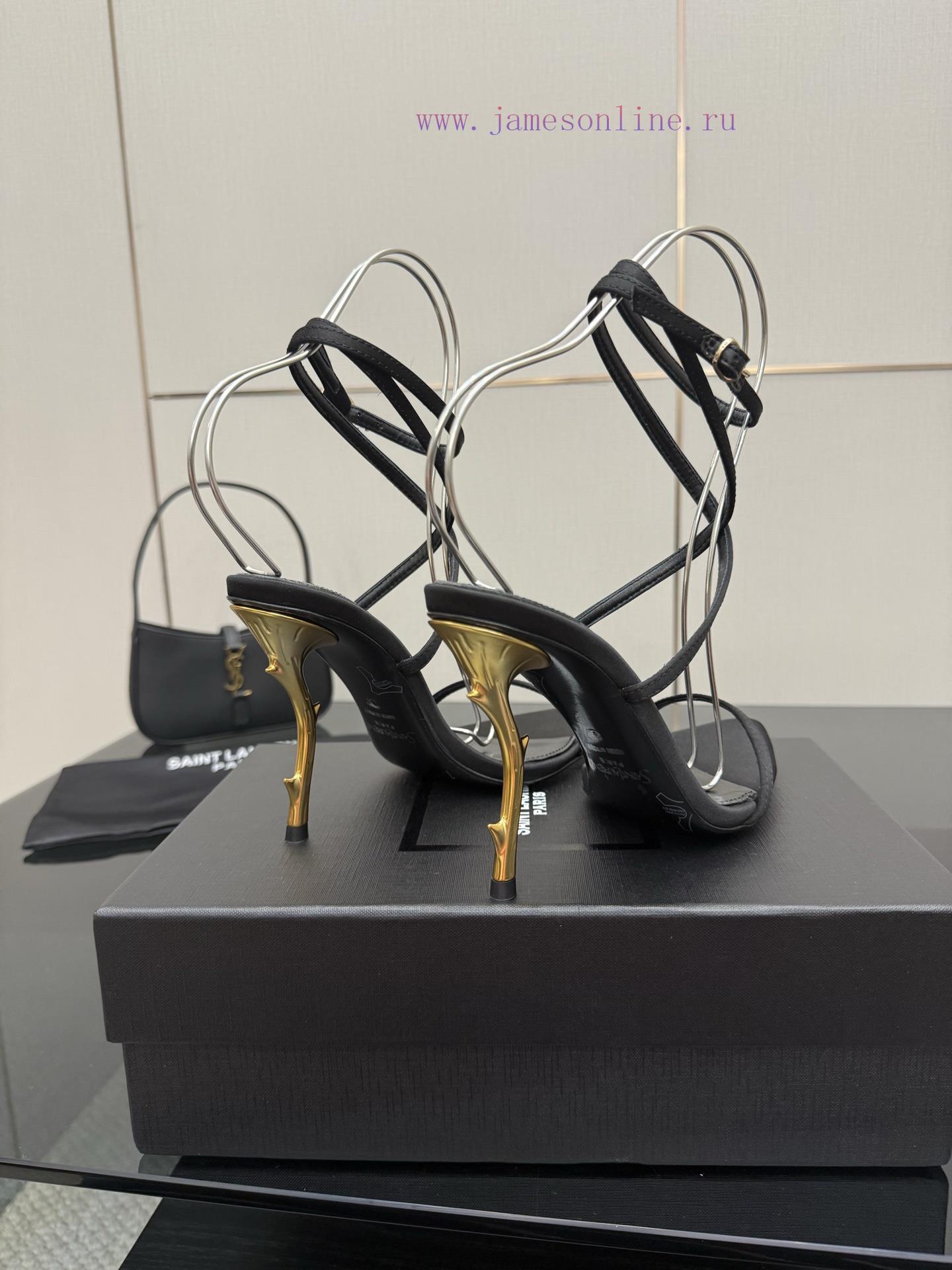 Saint Laurent | Stunningly Beautiful High Heels With ThornsWho Can Refuse YSL High Heels Claimi jqofai0z - Image 5