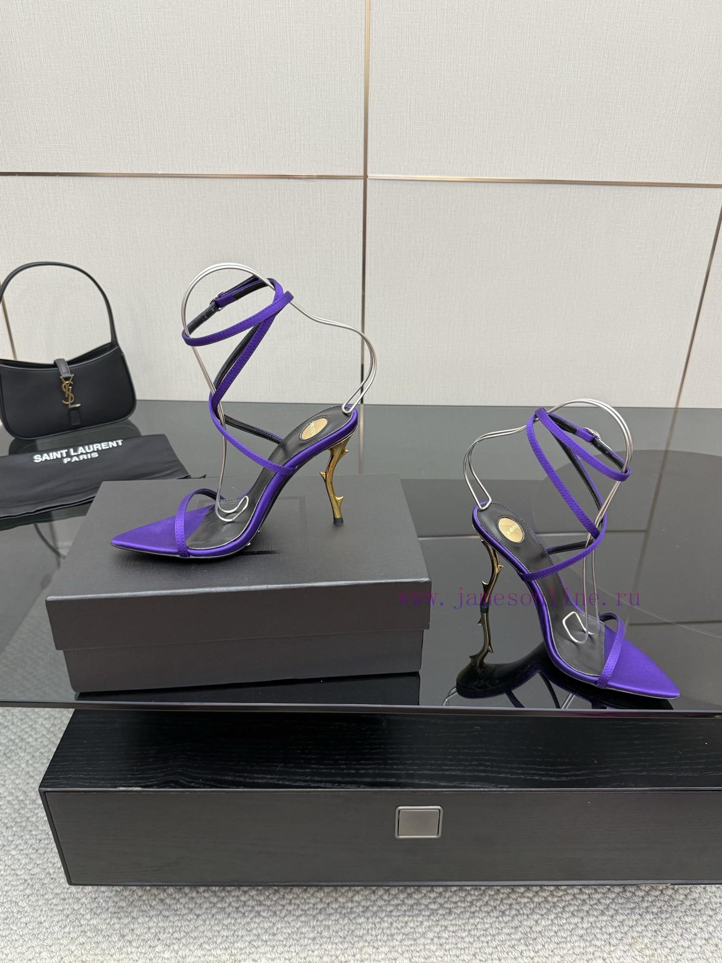 Saint Laurent | Stunningly Beautiful High Heels With ThornsWho Can Refuse YSL High Heels Claimi fybnie30 - Image 6