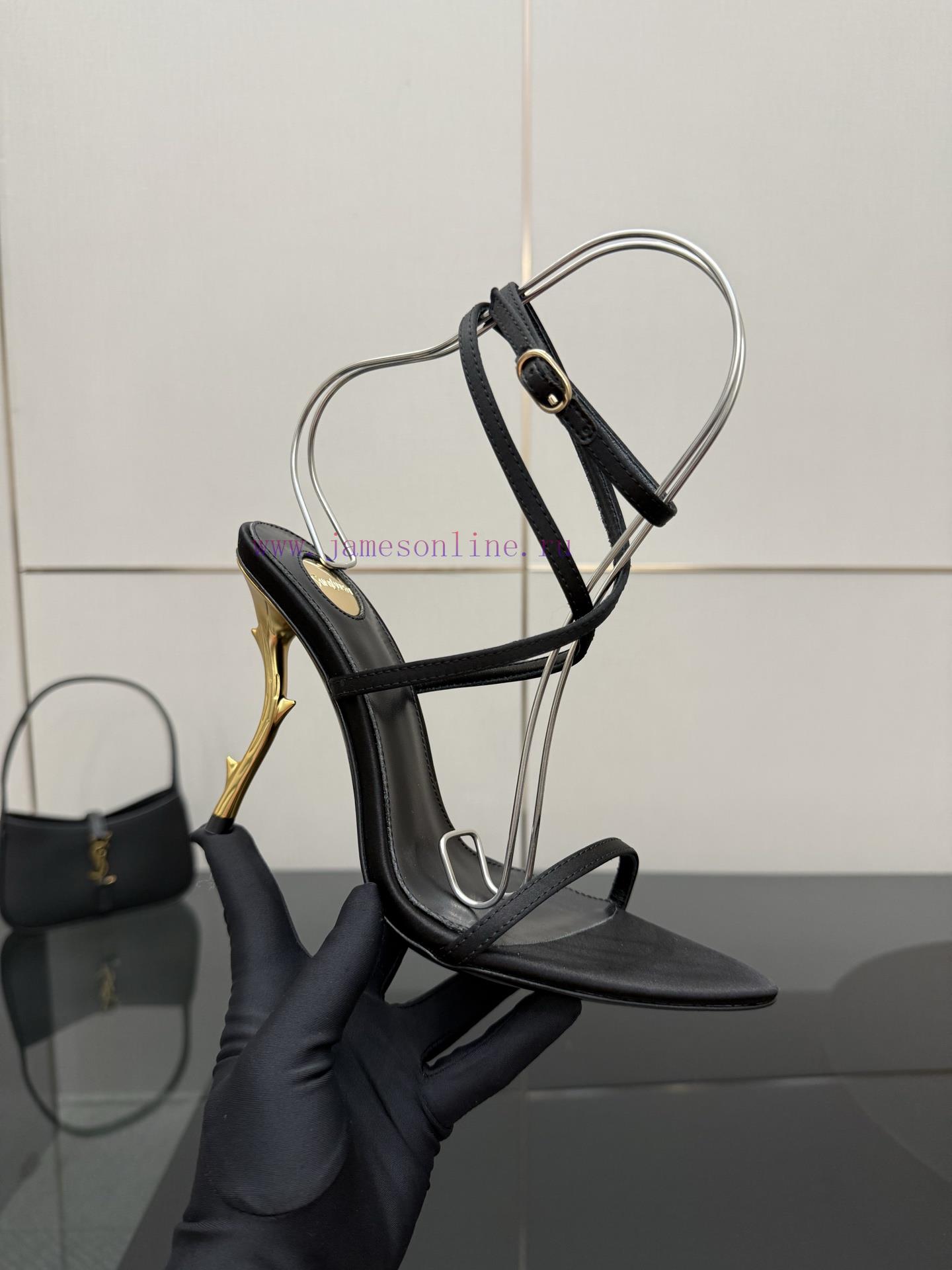 Saint Laurent | Stunningly Beautiful High Heels With ThornsWho Can Refuse YSL High Heels Claimi jqofai0z - Image 8