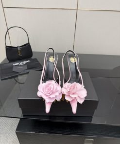Saint Laurent | Rose With Thorns Exquisite High Heels𝑺𝒂𝒊𝒏𝒕𝑳𝒂𝒖𝒆𝒏𝒕 25 𝒇𝒘 Spring EditionWho Can Re r7dlhyn2