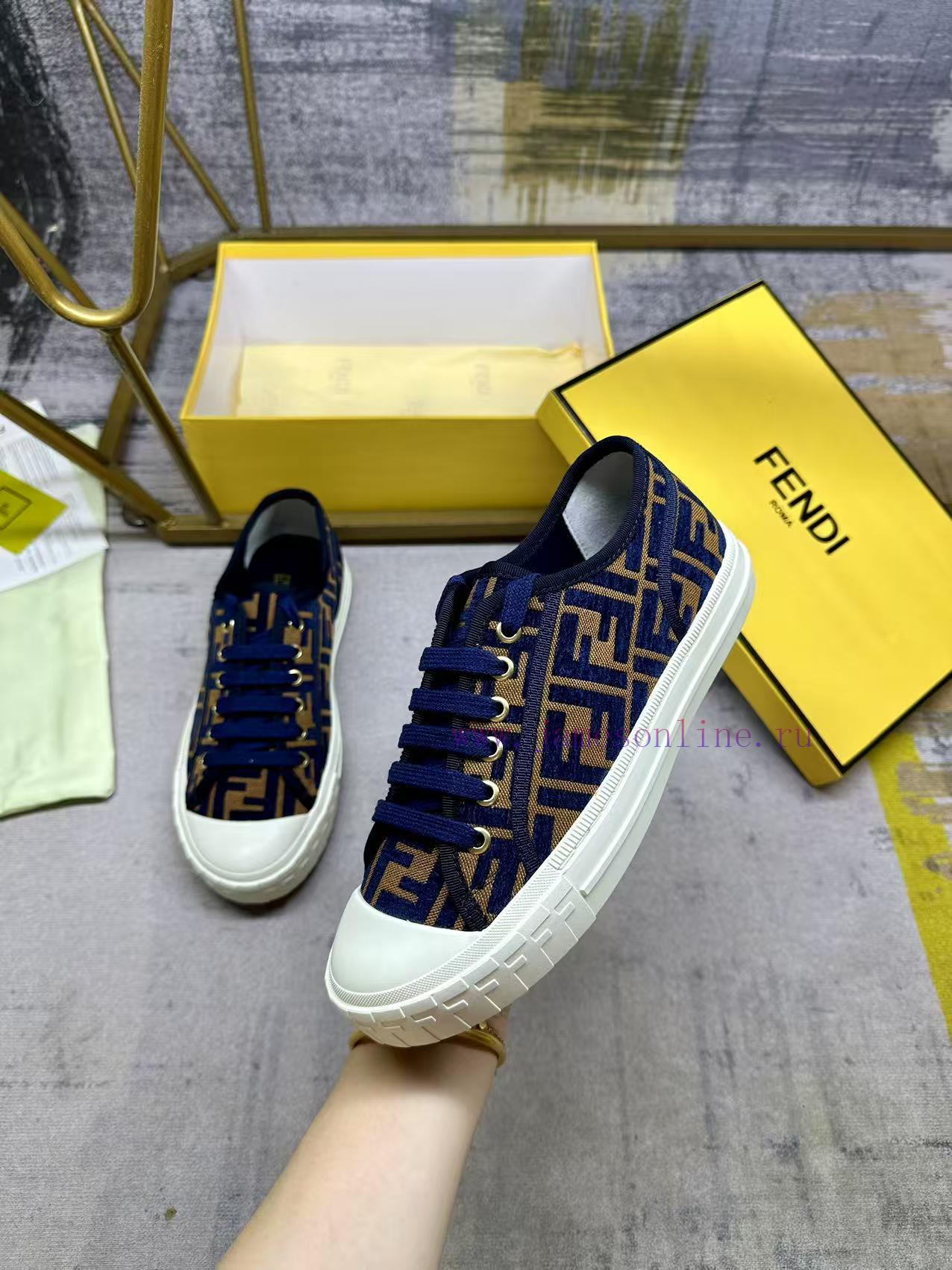 The Latest Popular FENDI Domino Sports Shoes - A New Must-have Style That Is Easy Comfortable F yg7hpvon