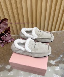 Purchasing Grade MiuMiu 25S Classic Mary Jane Hairy Single Shoes———————————Mao Mao Shoes That C bns6glpx