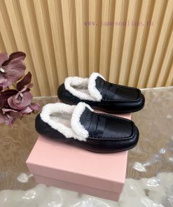 Purchasing Grade MiuMiu 25S Classic Mary Jane Hairy Single Shoes———————————Mao Mao Shoes That C ejwqnggw