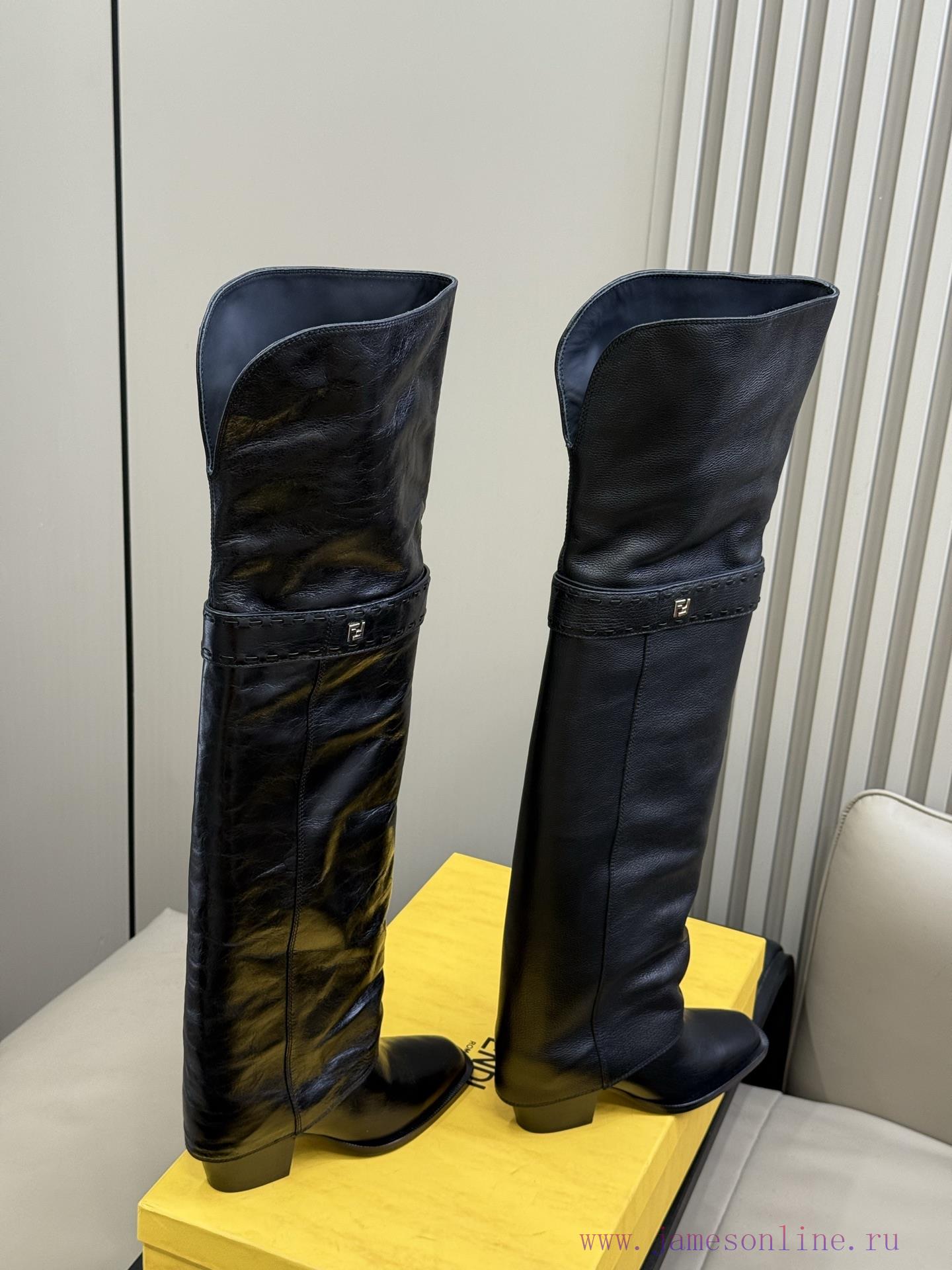 FENDI Pants And Boots Launch New Autumn And Winter ProductsFENDI # New Fendi Boots FENDI Pants py1b4dx9 - Image 5