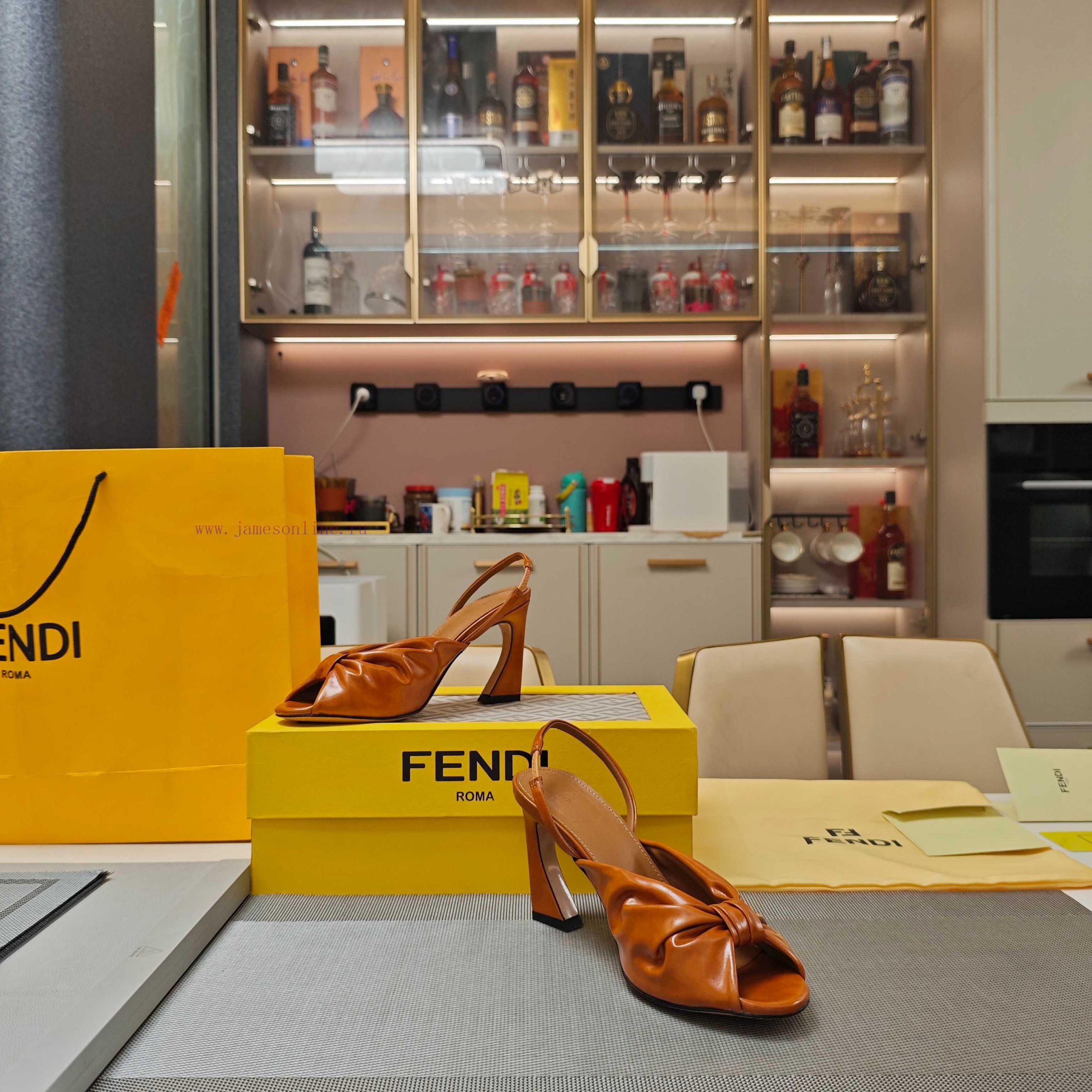 The High-heeled Knot Tied Sandals Sought After By 25SS Stars "Song Yuqi Zhou Xiao's Same Slope jgm7gccb - Image 5