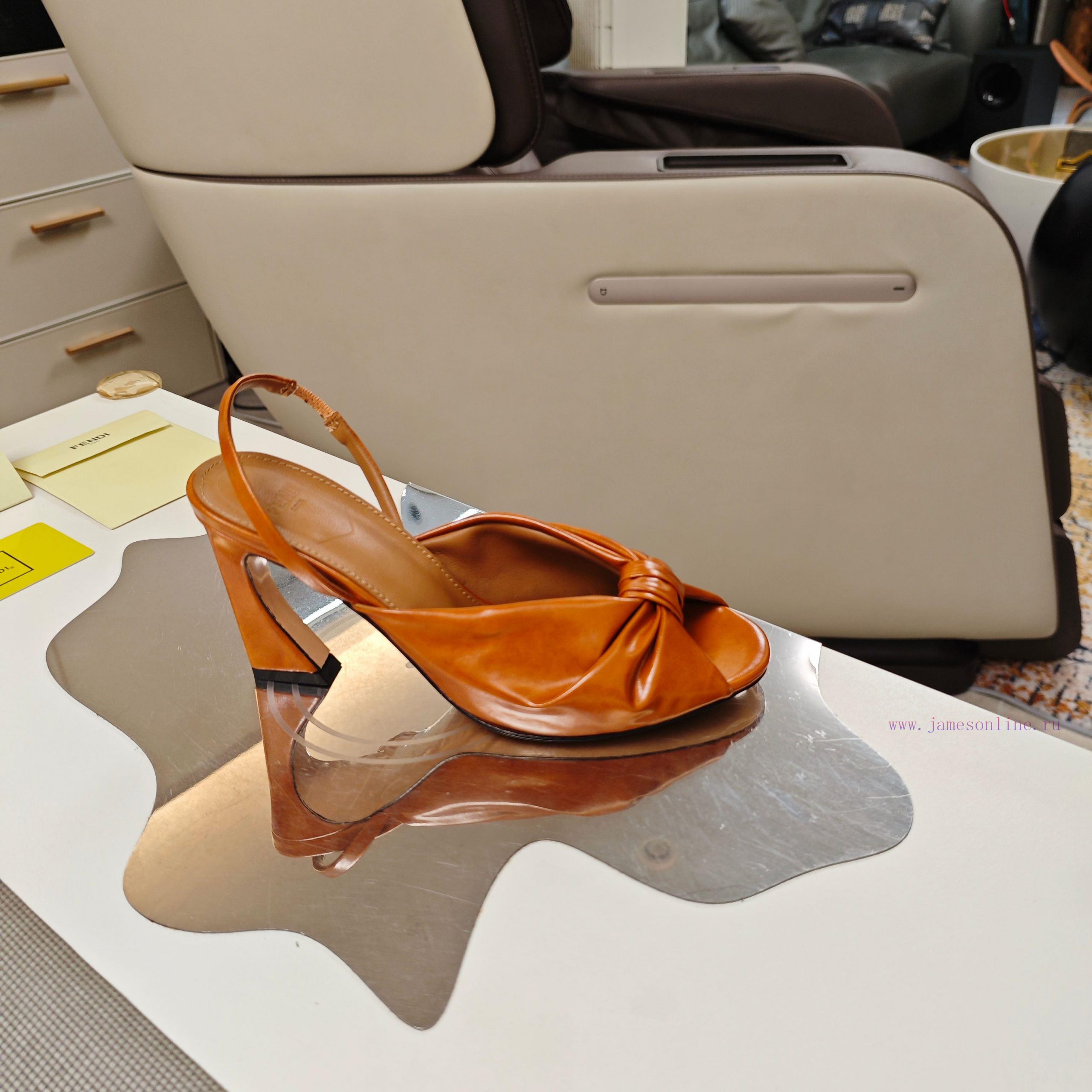 The High-heeled Knot Tied Sandals Sought After By 25SS Stars "Song Yuqi Zhou Xiao's Same Slope jgm7gccb - Image 7