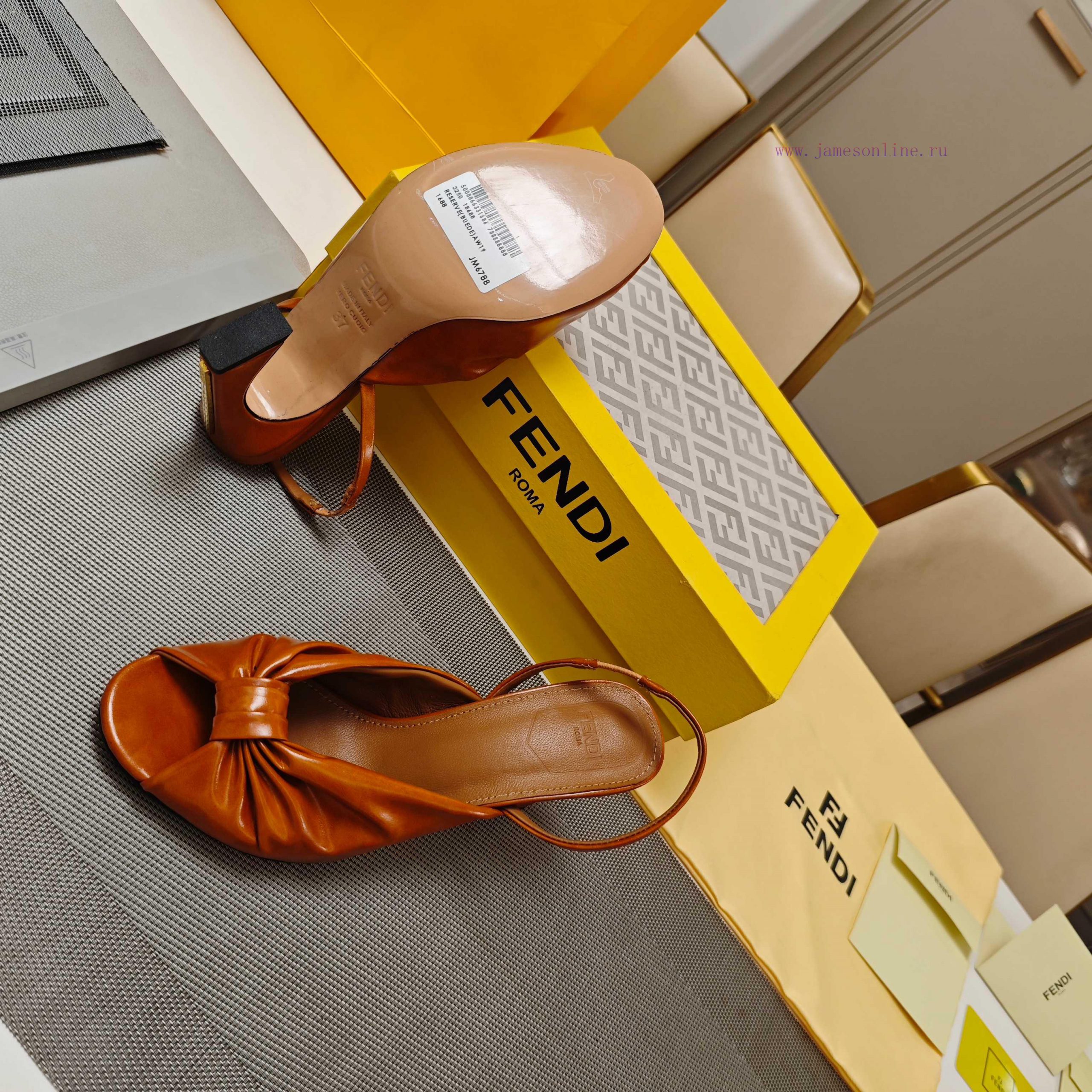 The High-heeled Knot Tied Sandals Sought After By 25SS Stars "Song Yuqi Zhou Xiao's Same Slope jgm7gccb - Image 9
