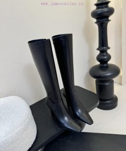 Saint Laurent 25ss Autumn/Winter New Style Side Zipper High Heel BootsThe Entire Shoe Is Very S vdvdb74a