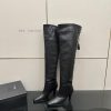 YSL Saint Laurent SS2025 Autumn/Winter New Fashion BootsAll Kinds Of Small Skirts Are Not Picky z3u4v6xb