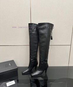 YSL Saint Laurent SS2025 Autumn/Winter New Fashion BootsAll Kinds Of Small Skirts Are Not Picky z3u4v6xb