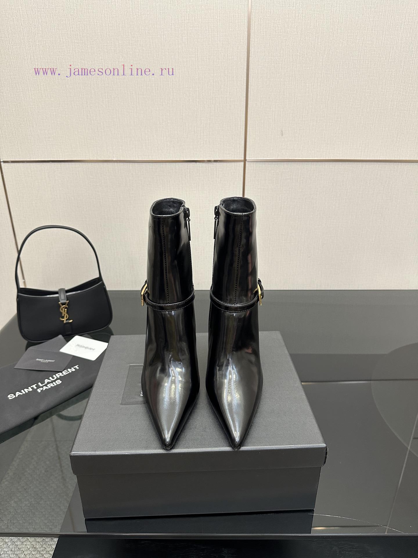 Saint Lauren YSL Saint LaurentSide Zipper Short Boot VersionThe Latest Versatile Must-have For ebw9uqi9 - Image 2