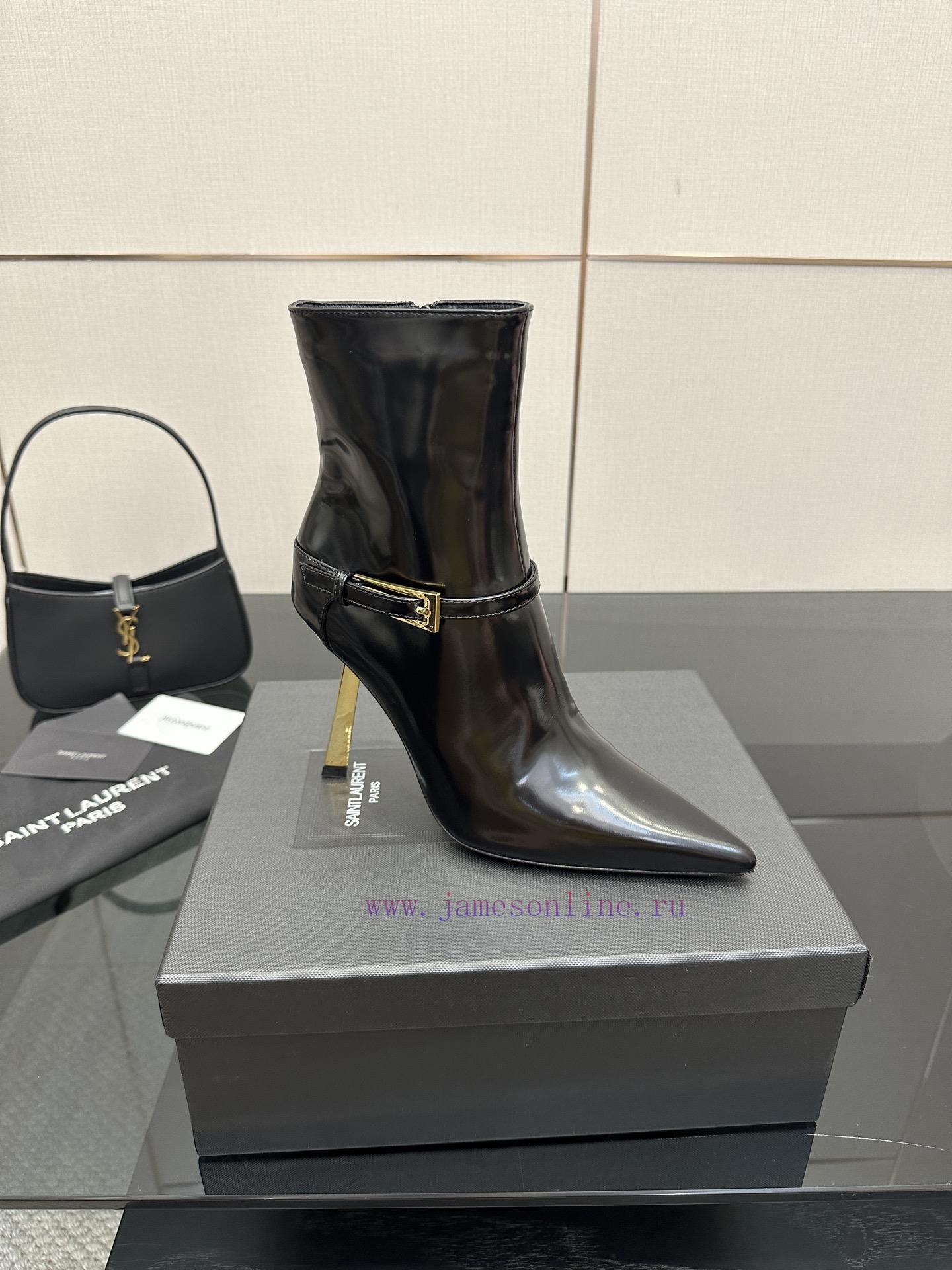 Saint Lauren YSL Saint LaurentSide Zipper Short Boot VersionThe Latest Versatile Must-have For ebw9uqi9 - Image 7