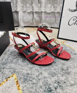 New Release - Top Level2025 Official W Synchronizes New Logo Buckle Decorative SandalsPerfect A vblbbrgn