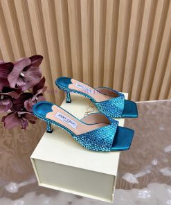 2025SSJIMMY CHOO Dinner High Heel Sandals/Single Shoes——————————Top TierThe Australian Pointed 3eodmioo